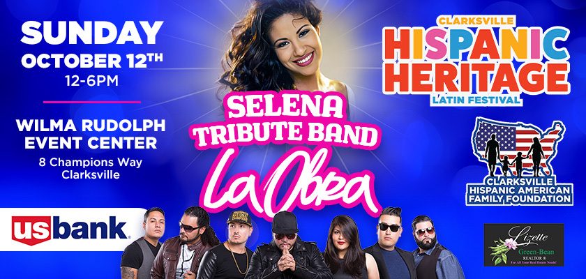 Selena Tribute Band La Obra, Wilma Rudolph Event Center, Clarksville