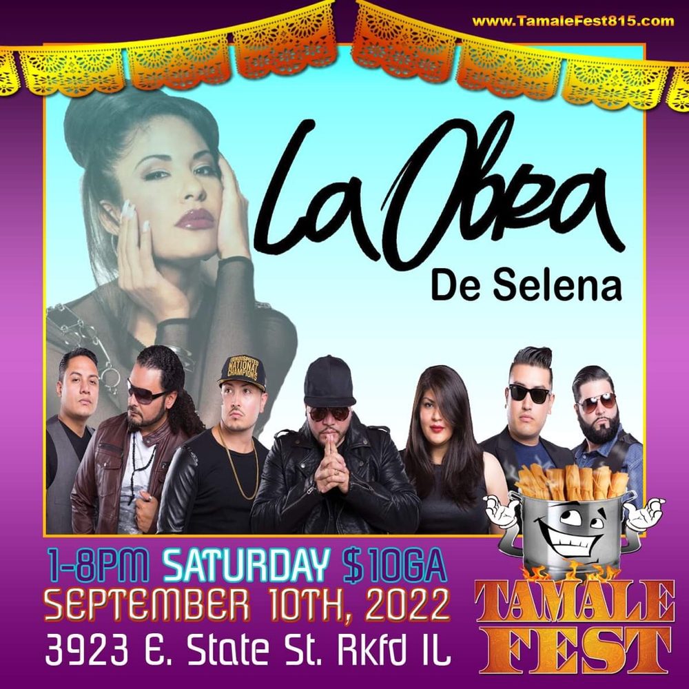 La Obra de Selena at Tamale Fest flyer